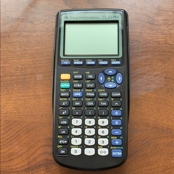 Texas Instruments TI-83 Plus graphing calculator. - Picture 1 of 2